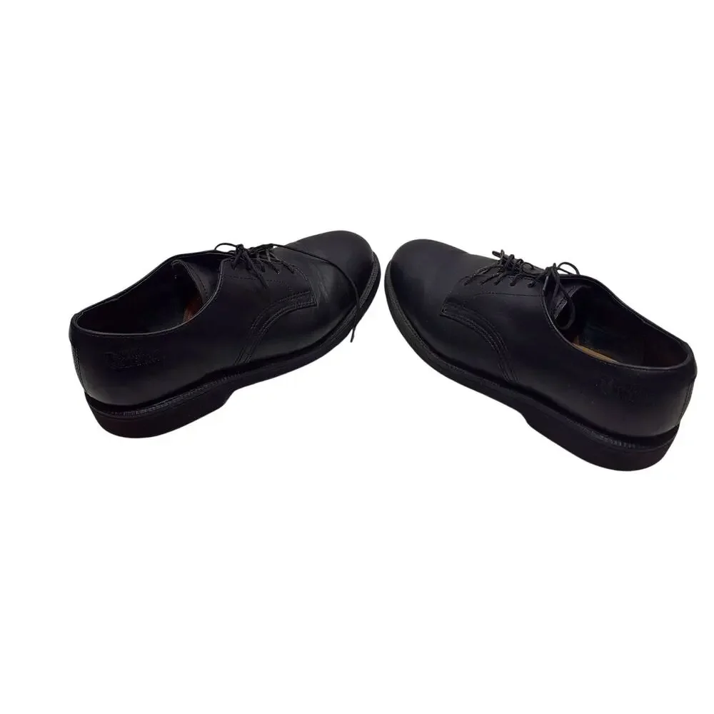 mens work america postal worker leather shoes size 10.5